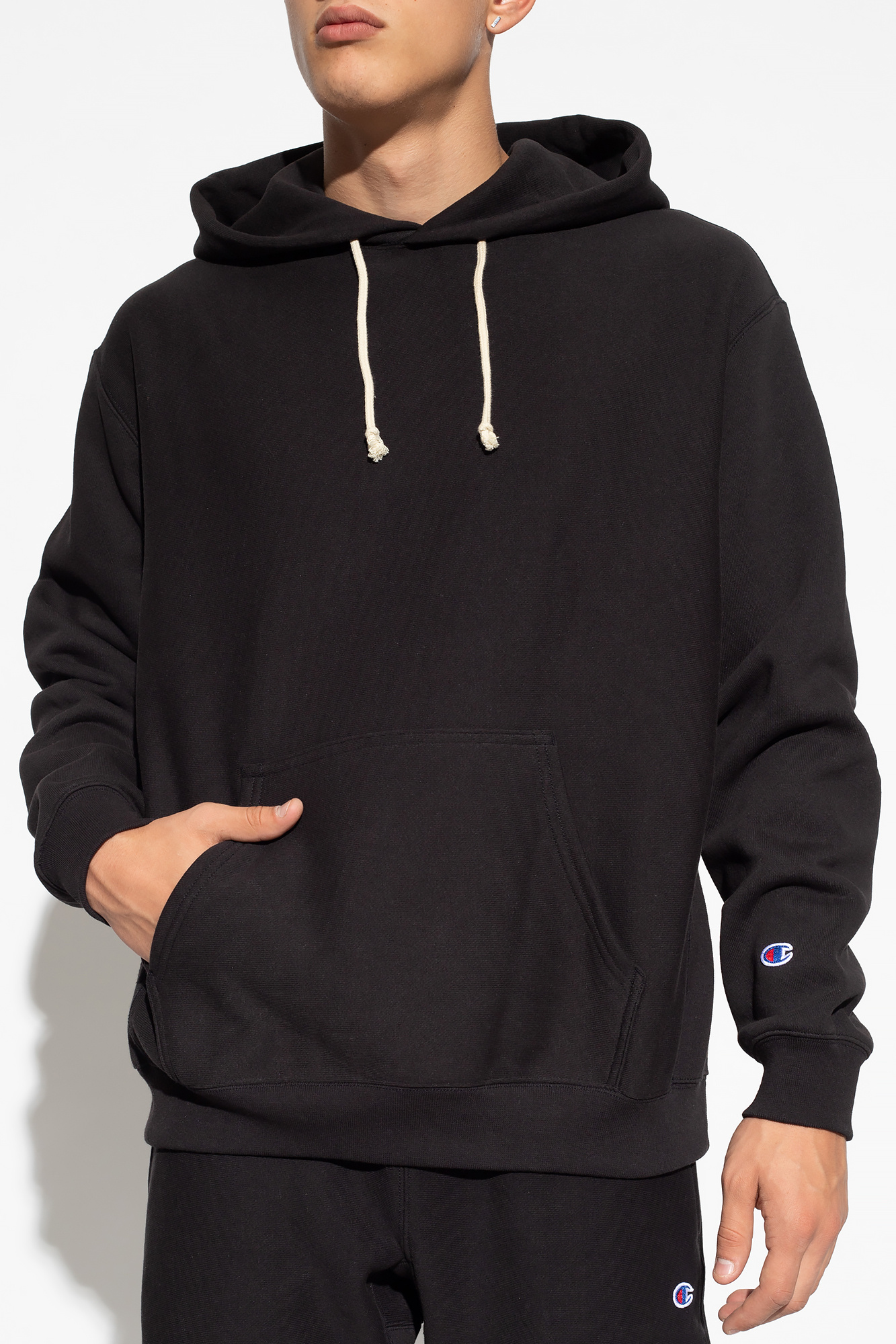 Champion c 2024 patch hoodie